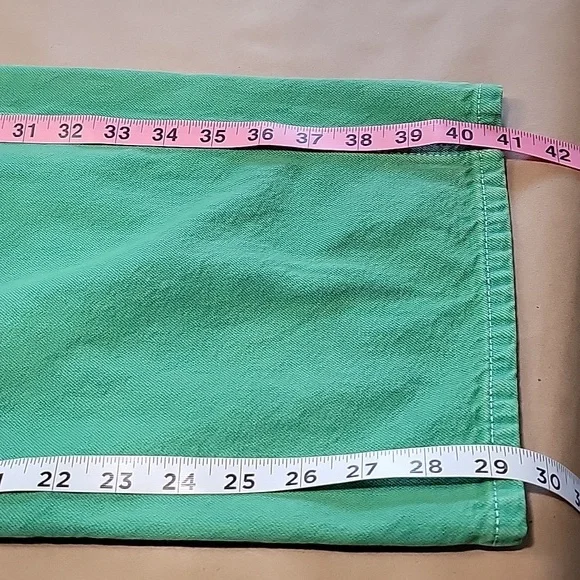 Wrangler Size 32 Green Casey Jones Wide Leg Carpenter Baggy Loose Fit Jeans - Picture 13 of 14